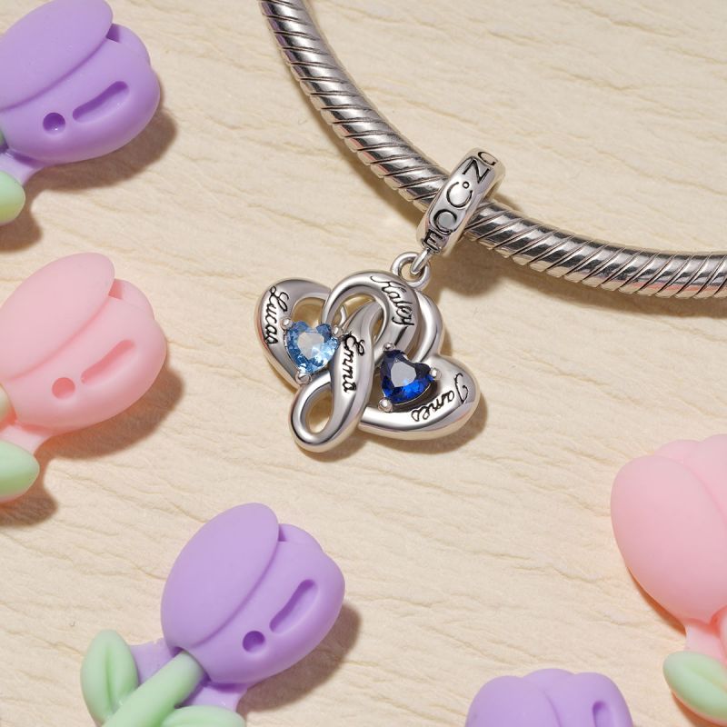 Family Heart Engravable Pendant