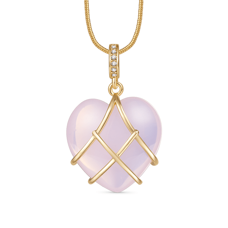 Barbie Pink Heart Necklace