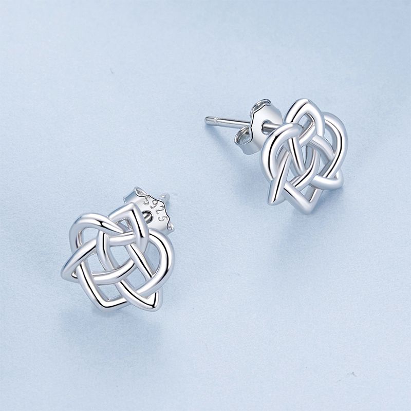 Celtic Knot Stud Earrings
