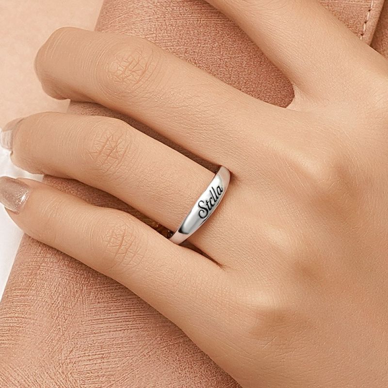Engravable Simple Ring