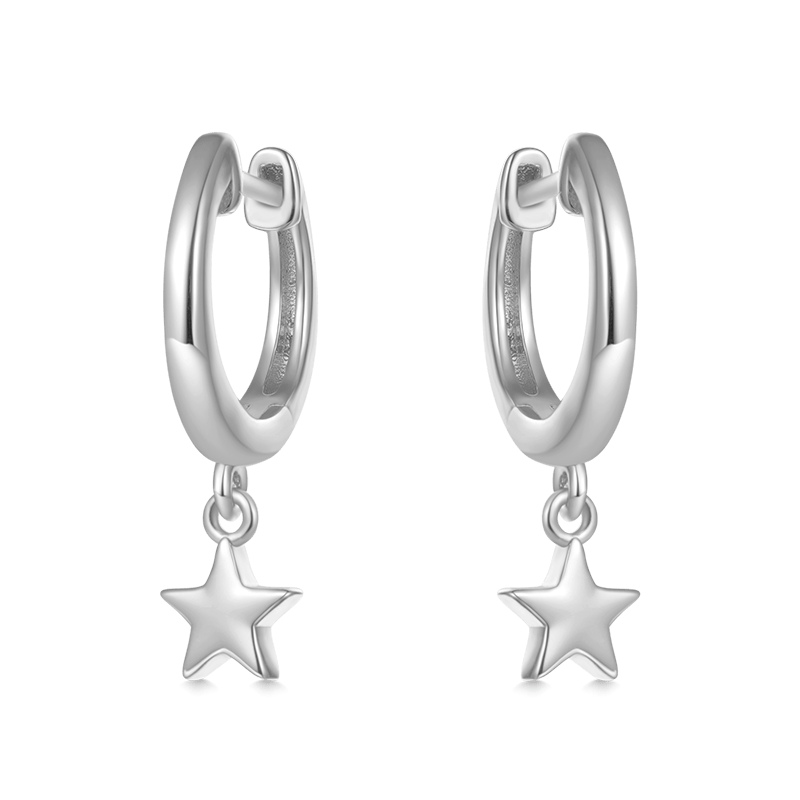 Star Dangling Earrings