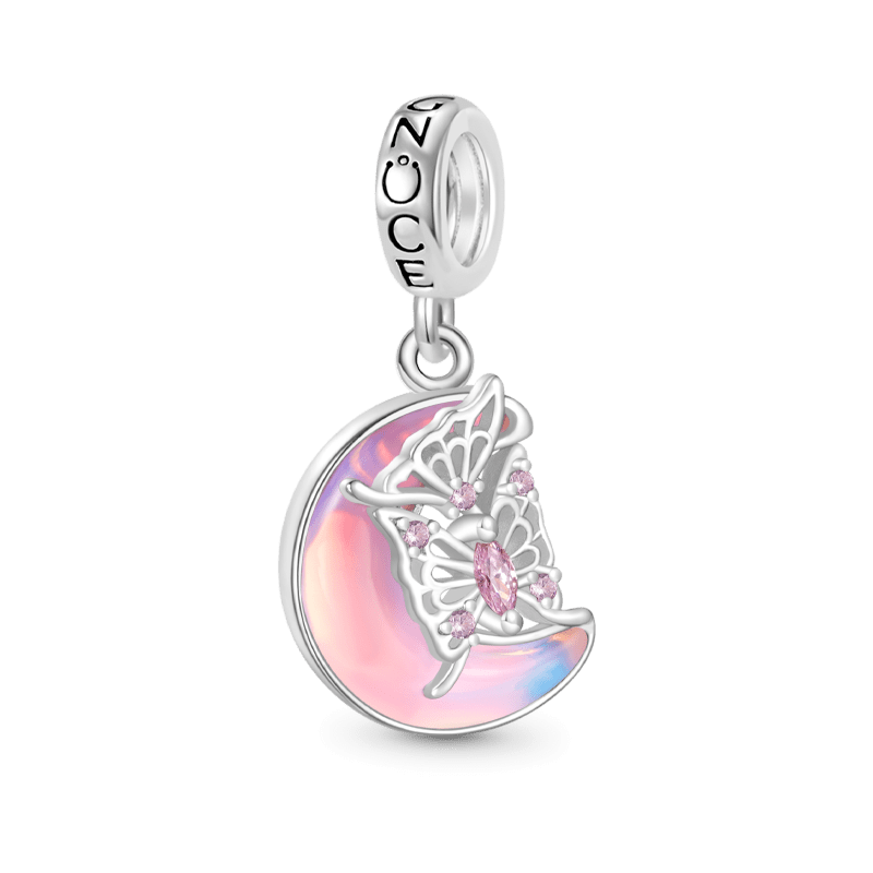 Butterfly on the Moon Pendant