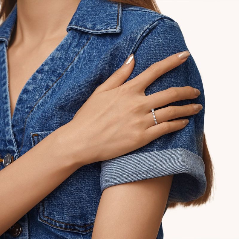 Marquise Stacking Ring