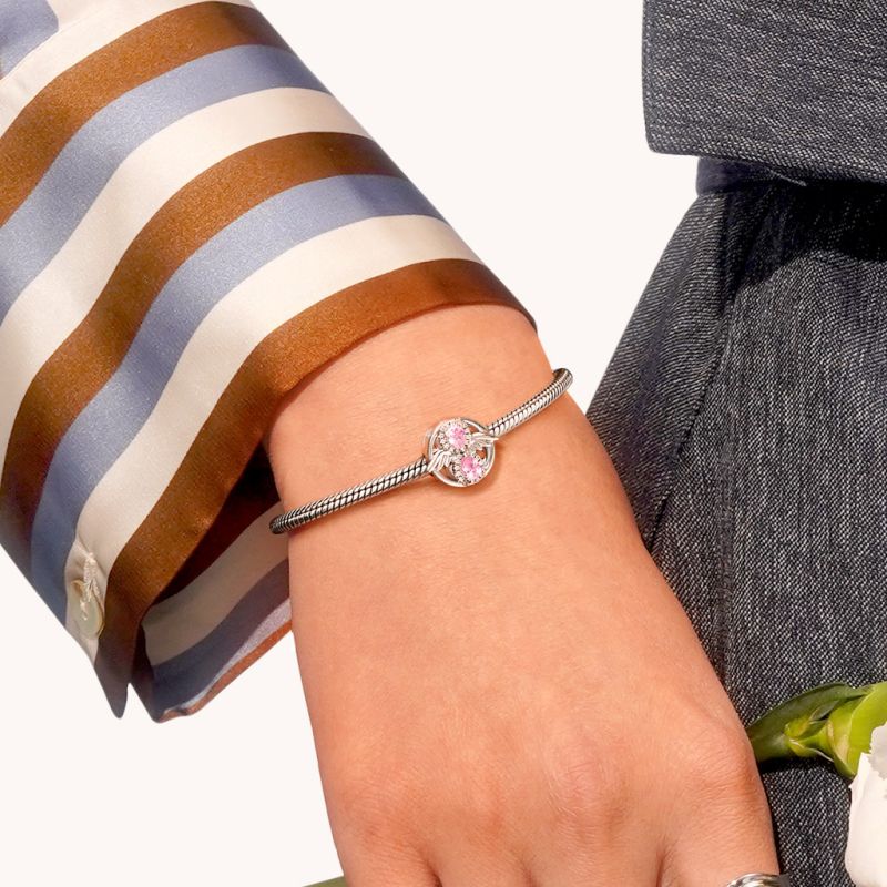 Birthstone Infinite Love Charm