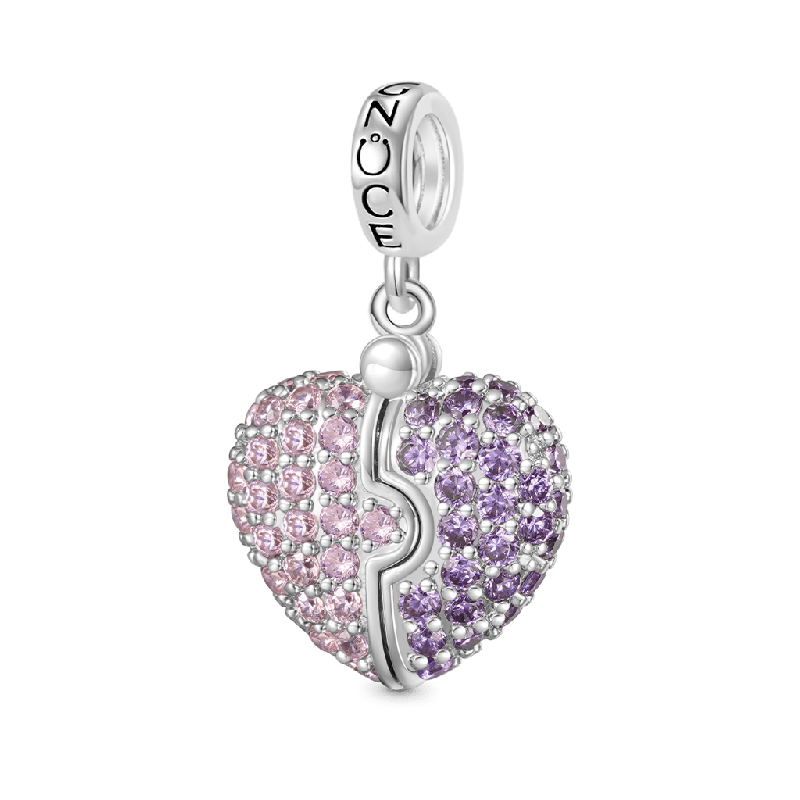 Heart Locket Glow-in-the-Dark Pendant
