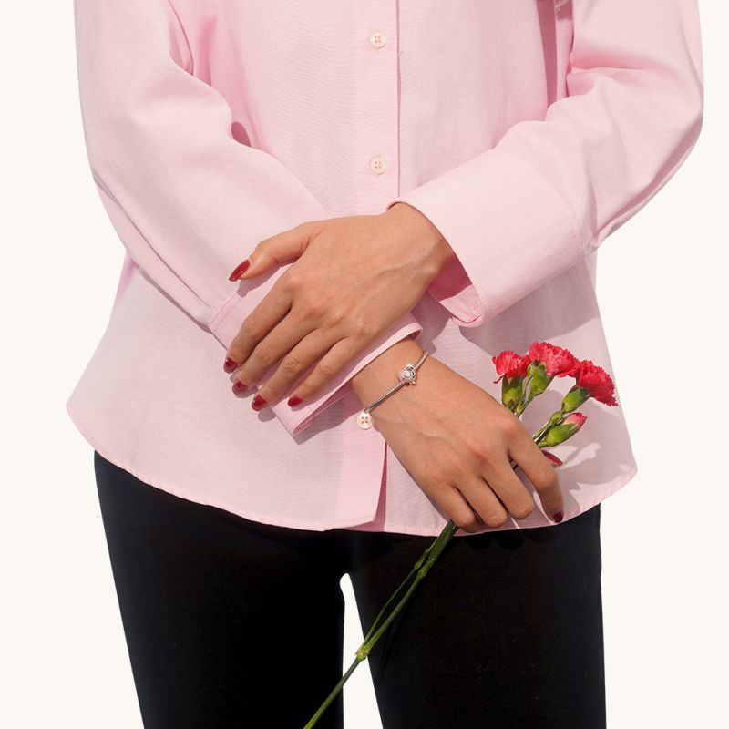 Rose Heart Charm