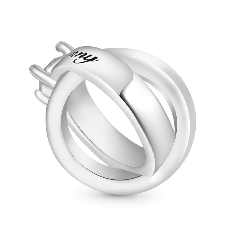 Couple Rings Charm