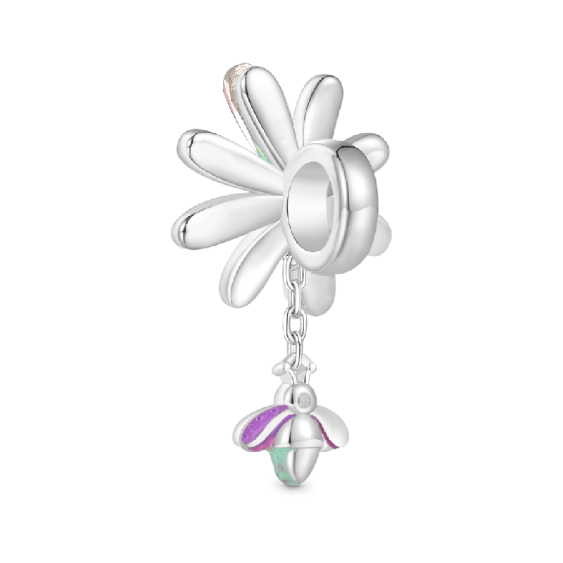 Bee Daisy Colorful Charm