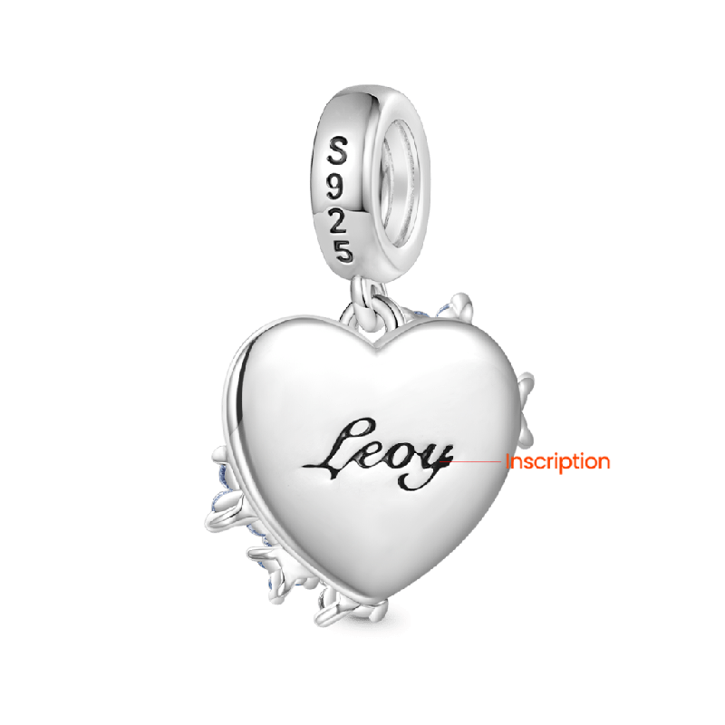 Heart Flowers Pendant