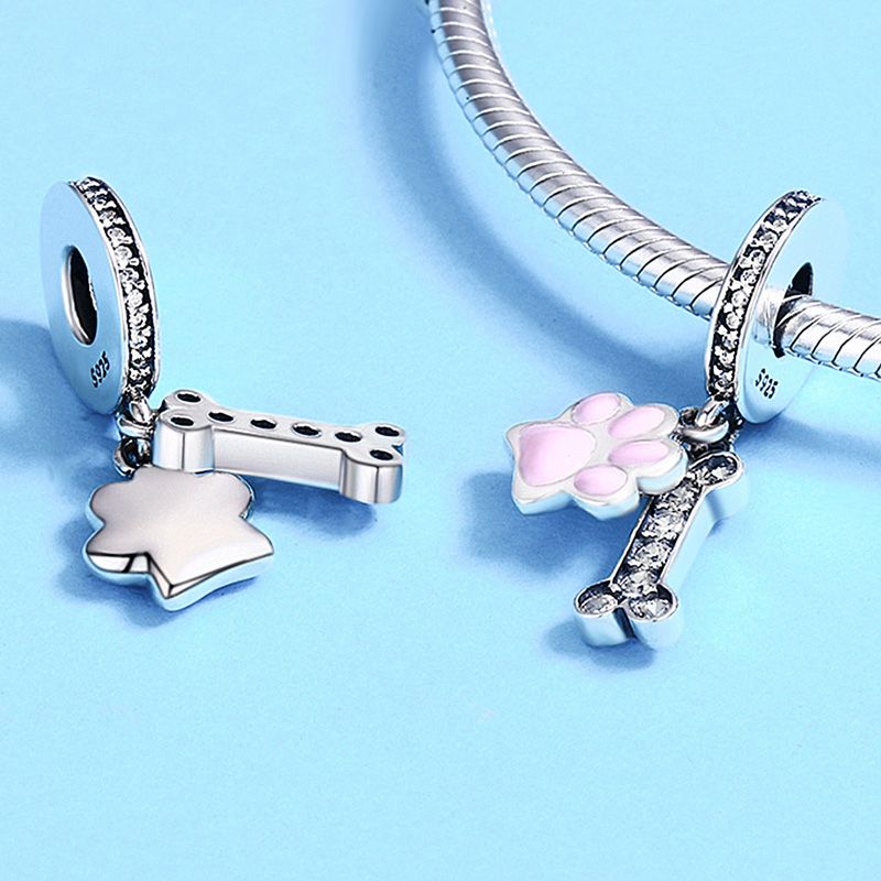 Paw & Bone Pendant