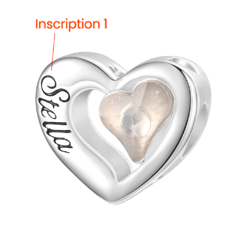 Crooked Heart Charm