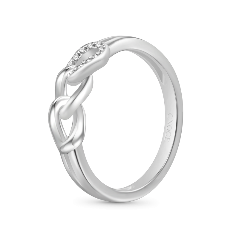 Three Open Circle Ring