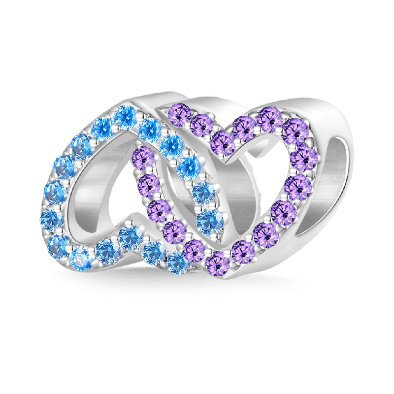 Love Heart Surround Charm
