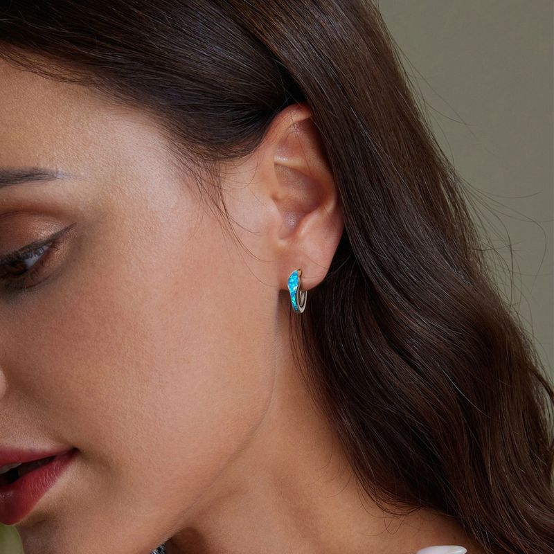 Opal Earrings