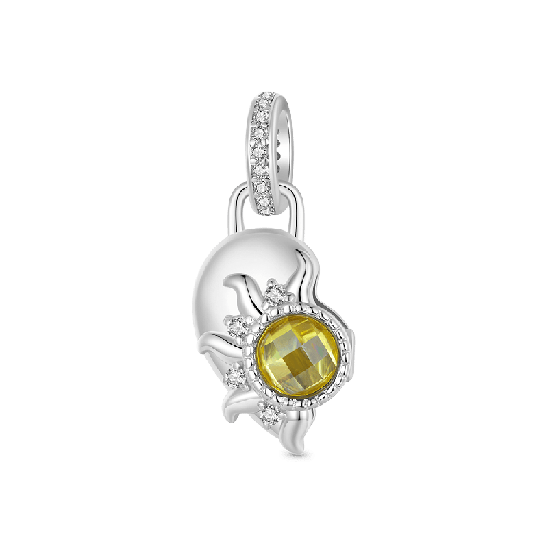 Sun and Moon Love Double Pendant