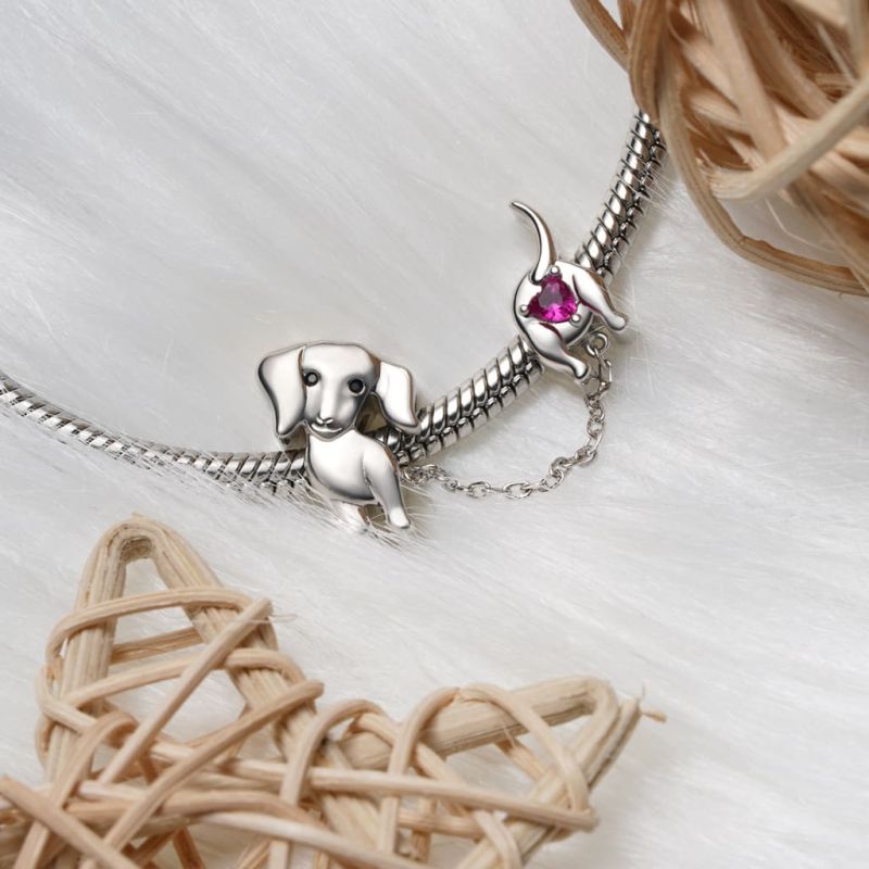 Dachshund Combination Charm