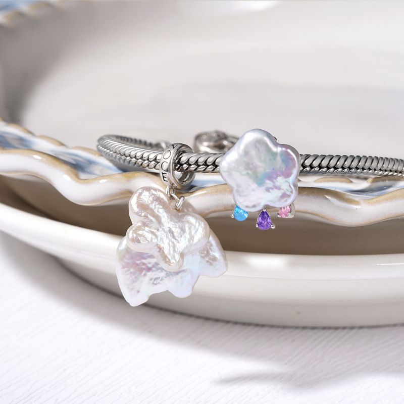 Butterfly Animal Pearls Pendant