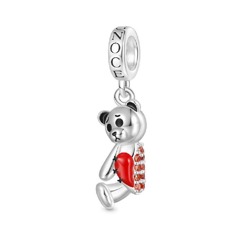 Broken Torn Bear Pendant