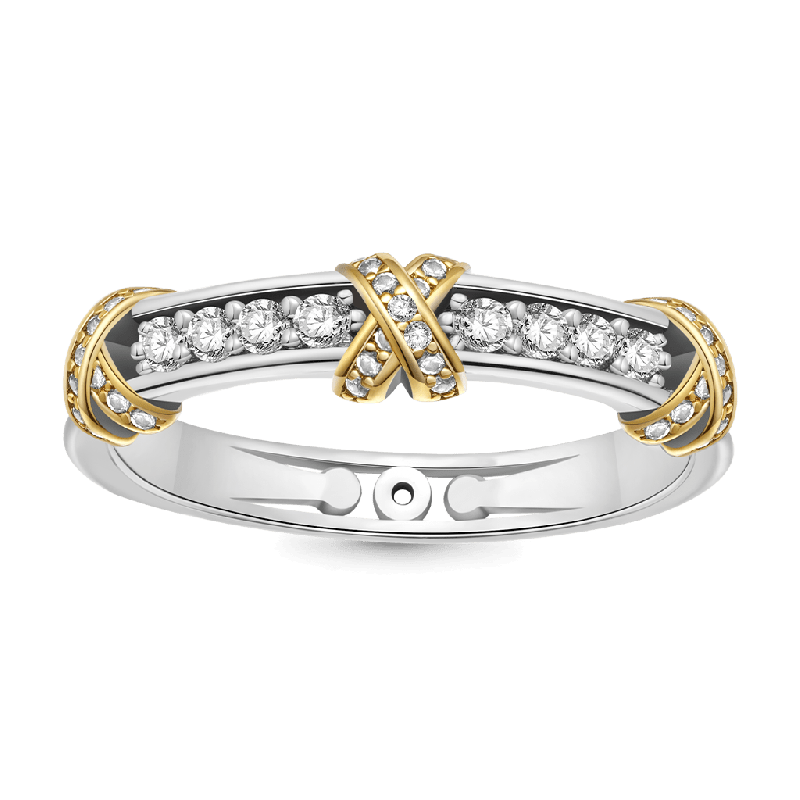 Brilliant X Platinum Diamond Band