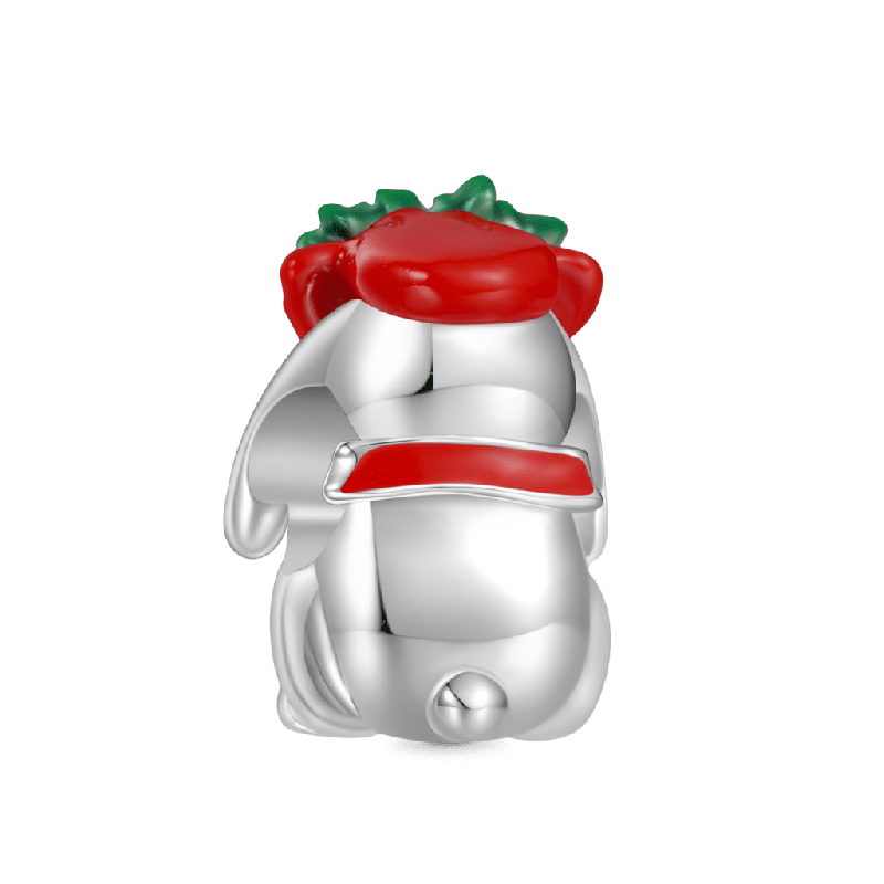 Christmas Bunny Charm
