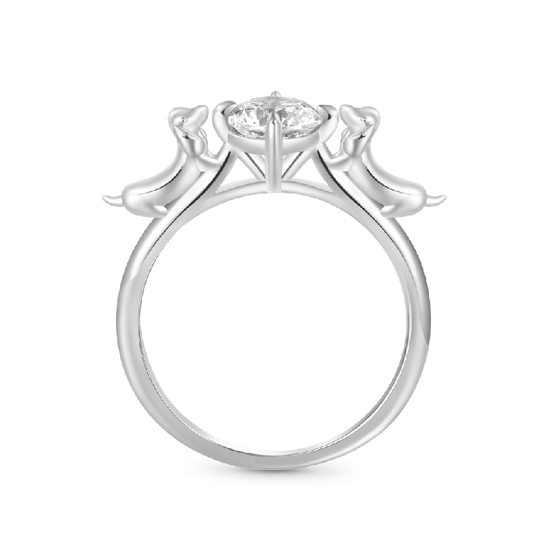 Dachshund Embrace Ring