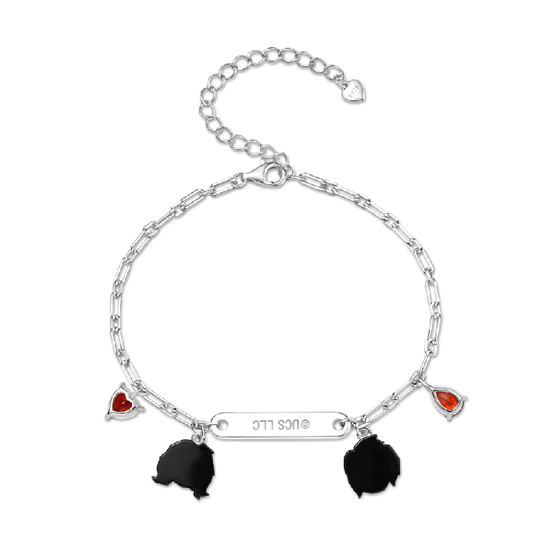 Dark Love Chain Bracelet