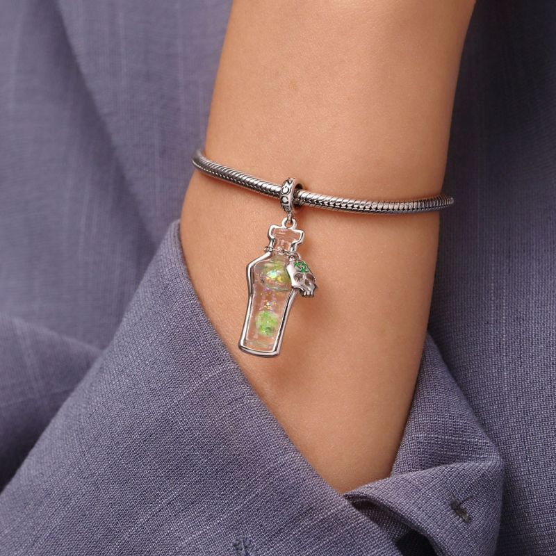 Halloween Poison Bottle Pendant