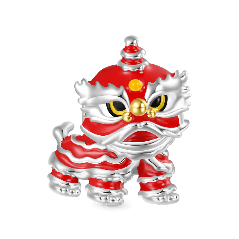 Lion Dance Charm
