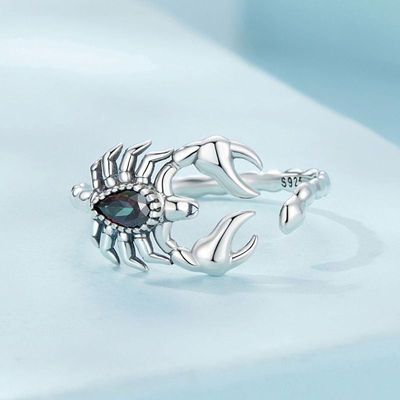 Vintage Scorpion Open Ring
