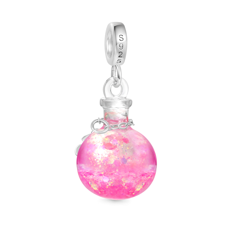 Sakura Quicksand Bottle Pendant