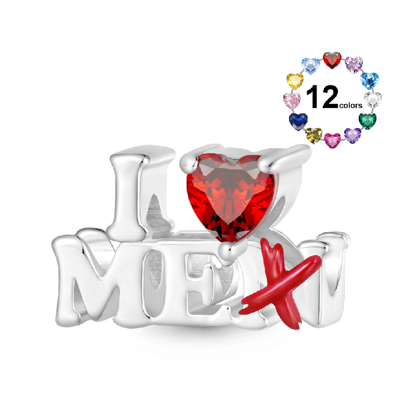 I Love ME Heart Charm