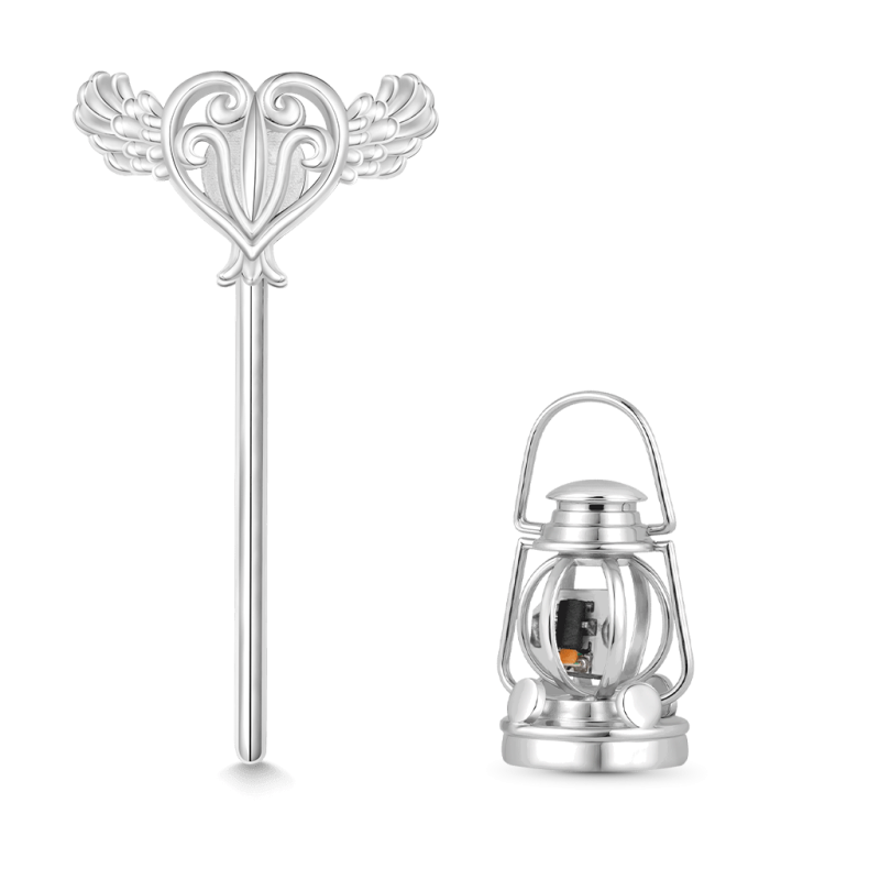 Wireless LED Glow Lantern Charm