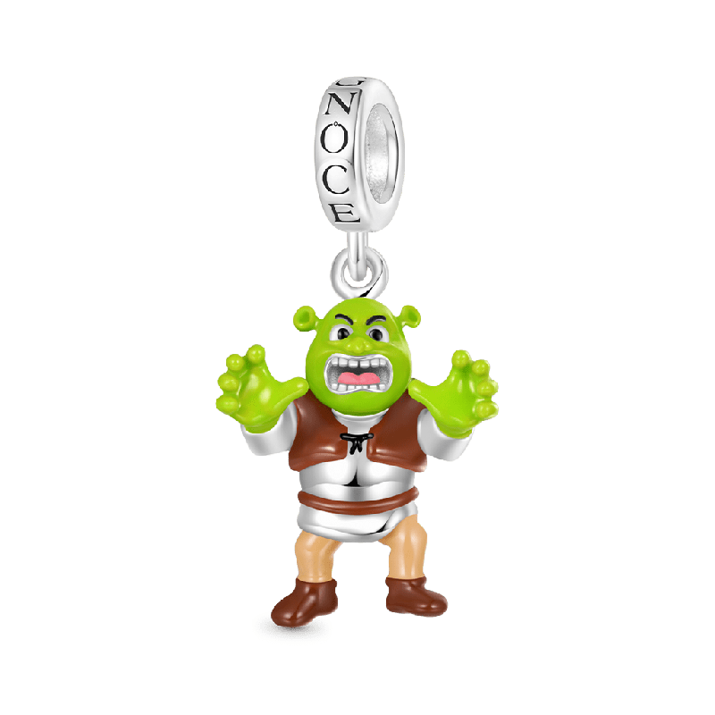 Green-skinned Shrek Pendant