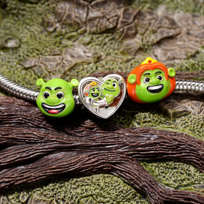 Shrek Head Charm
