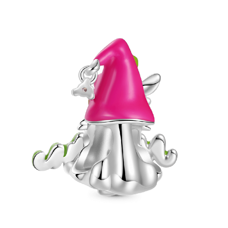 Mom Gnome Floral Charm