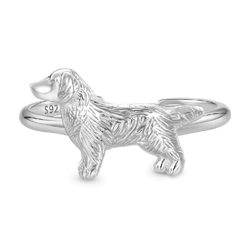 Golden Retriever Band Ring