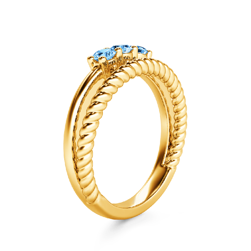 Split Shank Engagement Ring