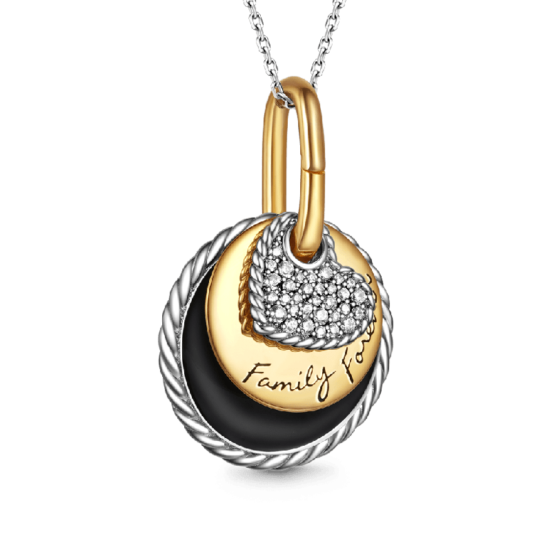 Family Forever Pendant Necklace