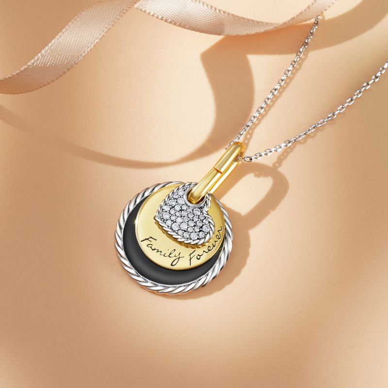 Family Forever Pendant Necklace