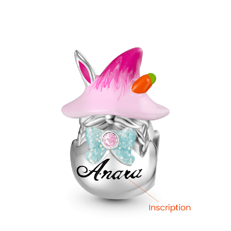 Bunny Gnome Easter Egg Charm