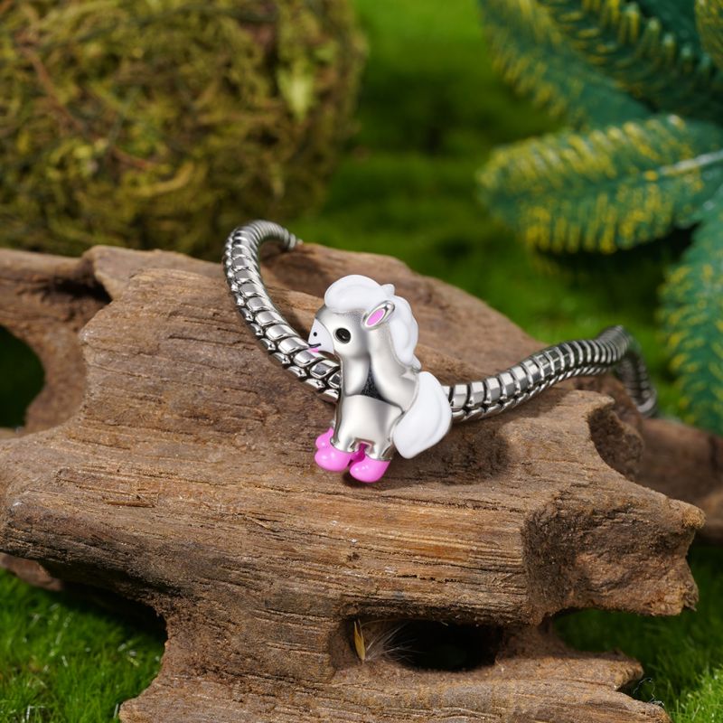 Pink Mini Pony Charm
