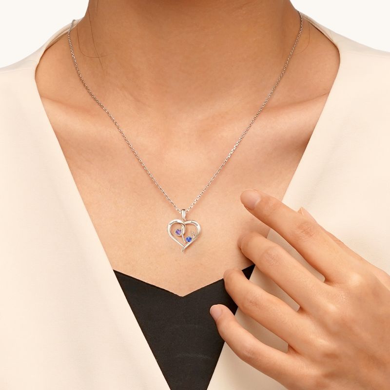 Simple Love Interlaced Necklace