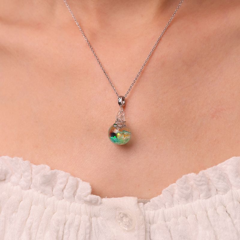 Elf Star Quicksand Bottle Pendant