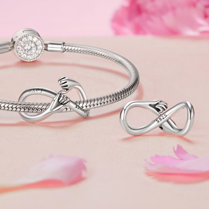 Hold Hands Forever Love Charm