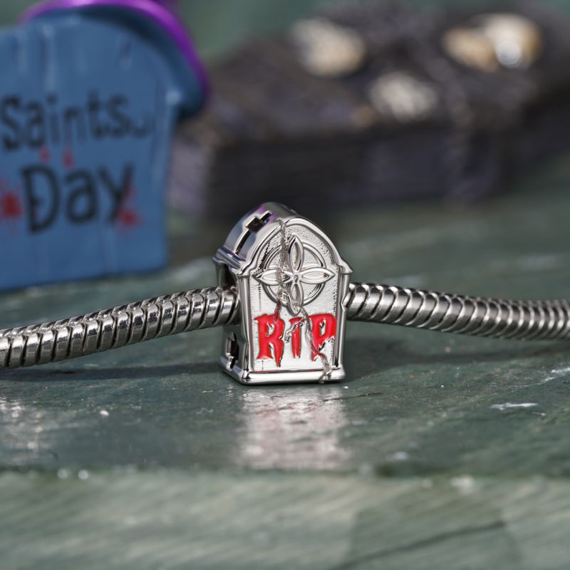 RIP Tombstone Charm