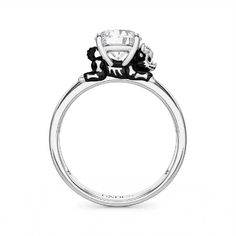 Skeleton Highland Cow Ring