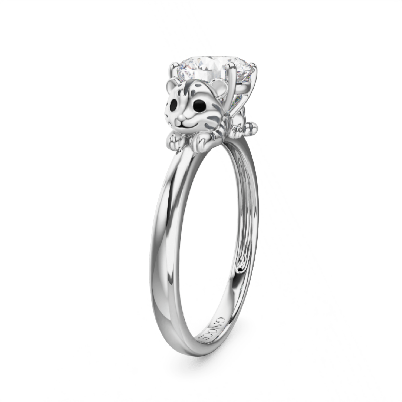 White Tiger Ring