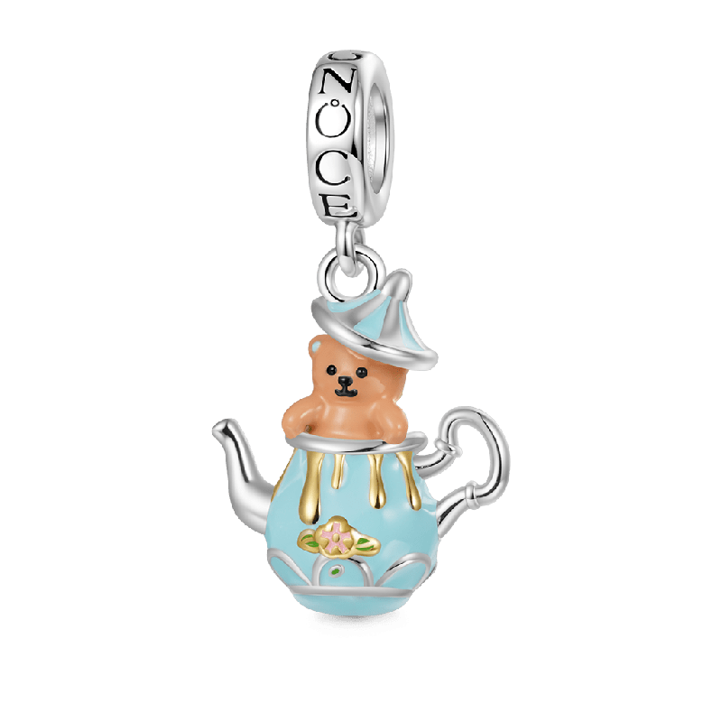 Bear Teapot Pendant
