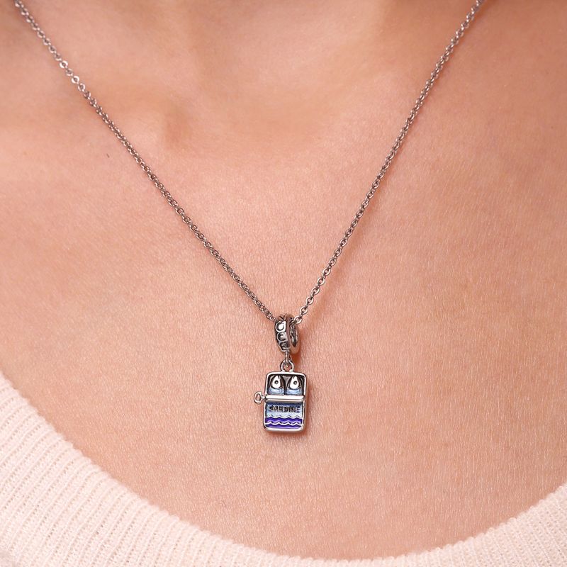 Sardine Can Pendant