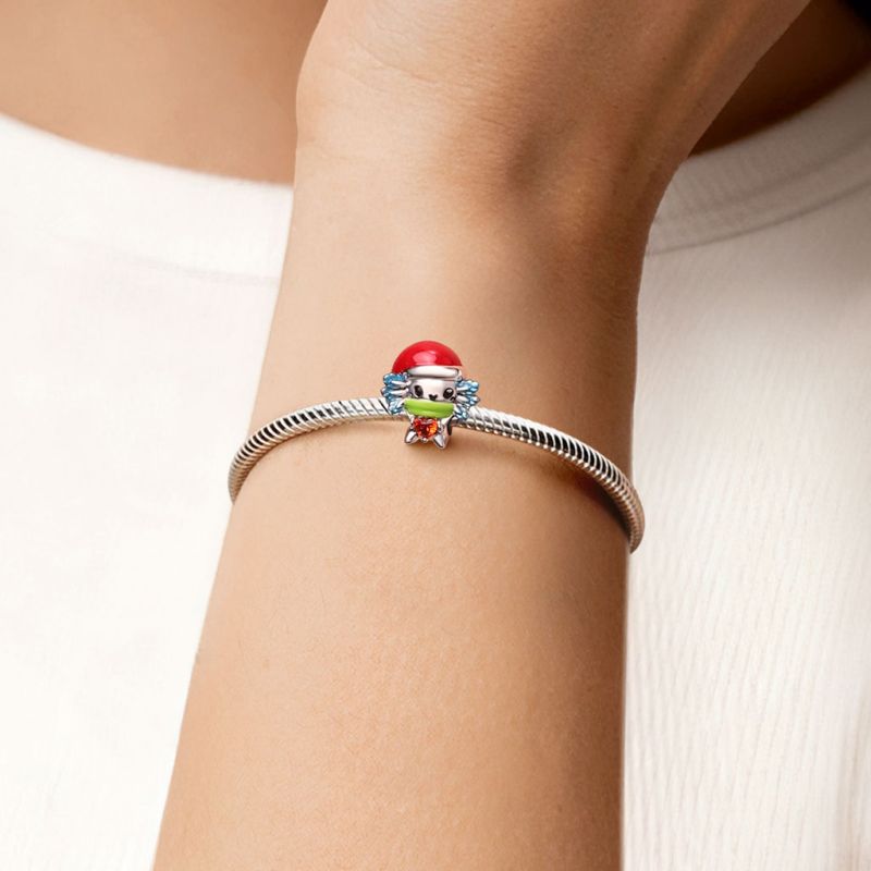 Christmas Salamander Charm